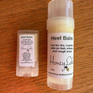 Moisturizing heel balm for dry skin