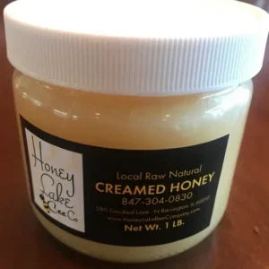 Honey Lake creamed honey container